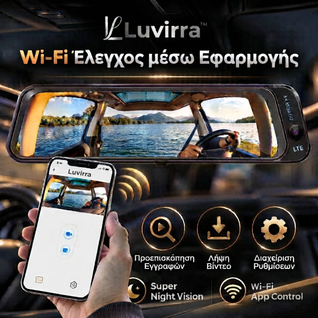 Luvirra™ RoadVision 4K Dash Cam