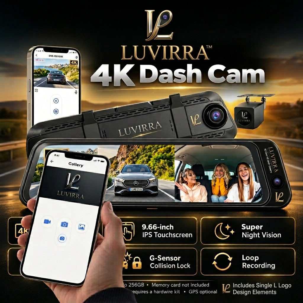 Luvirra™ RoadVision 4K Dash Cam