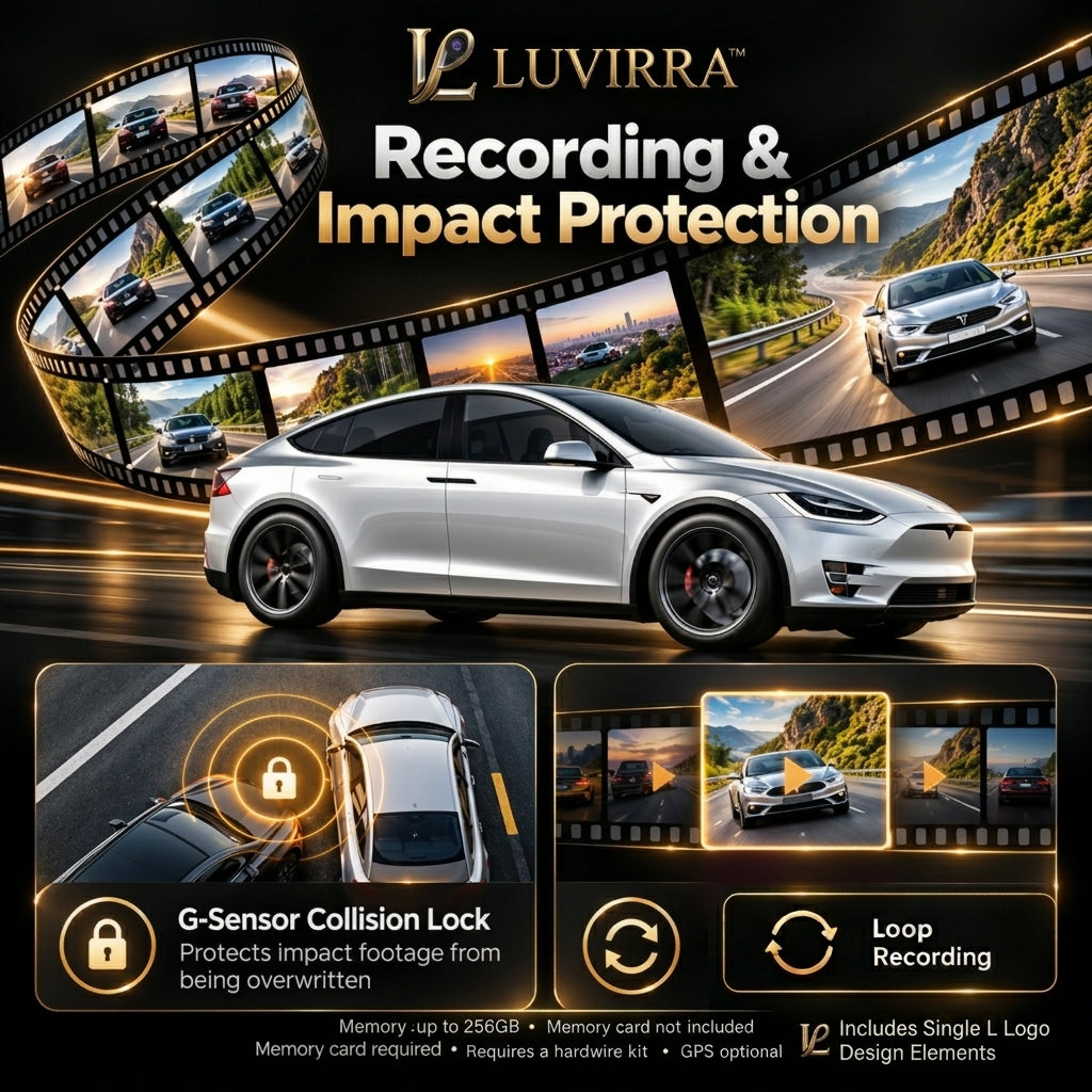Luvirra™ RoadVision 4K Dash Cam