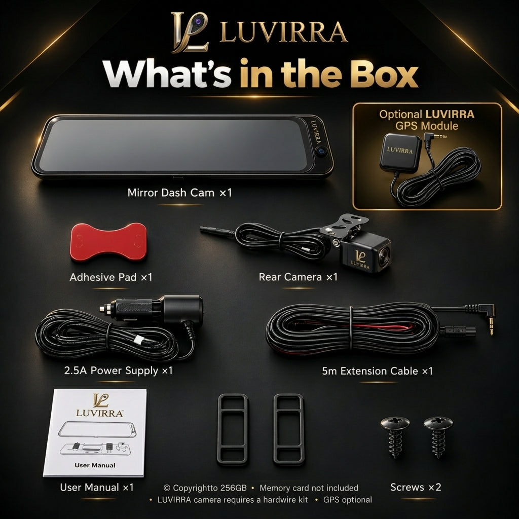 Luvirra™ RoadVision 4K Dash Cam